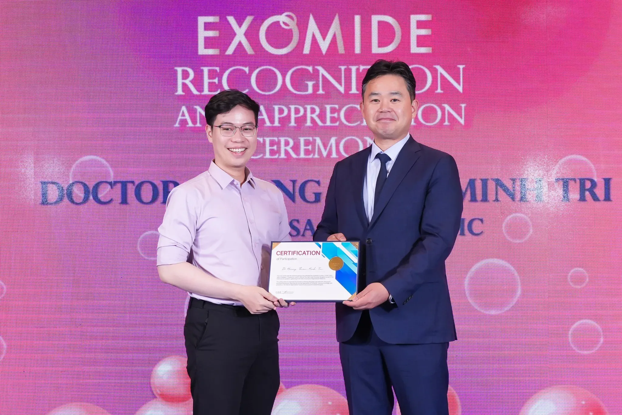 Exomide Vietnam at IMCAS Asia 2025: Honoring Medical Excellence in Exosome & Regenerative Aesthetics image 2